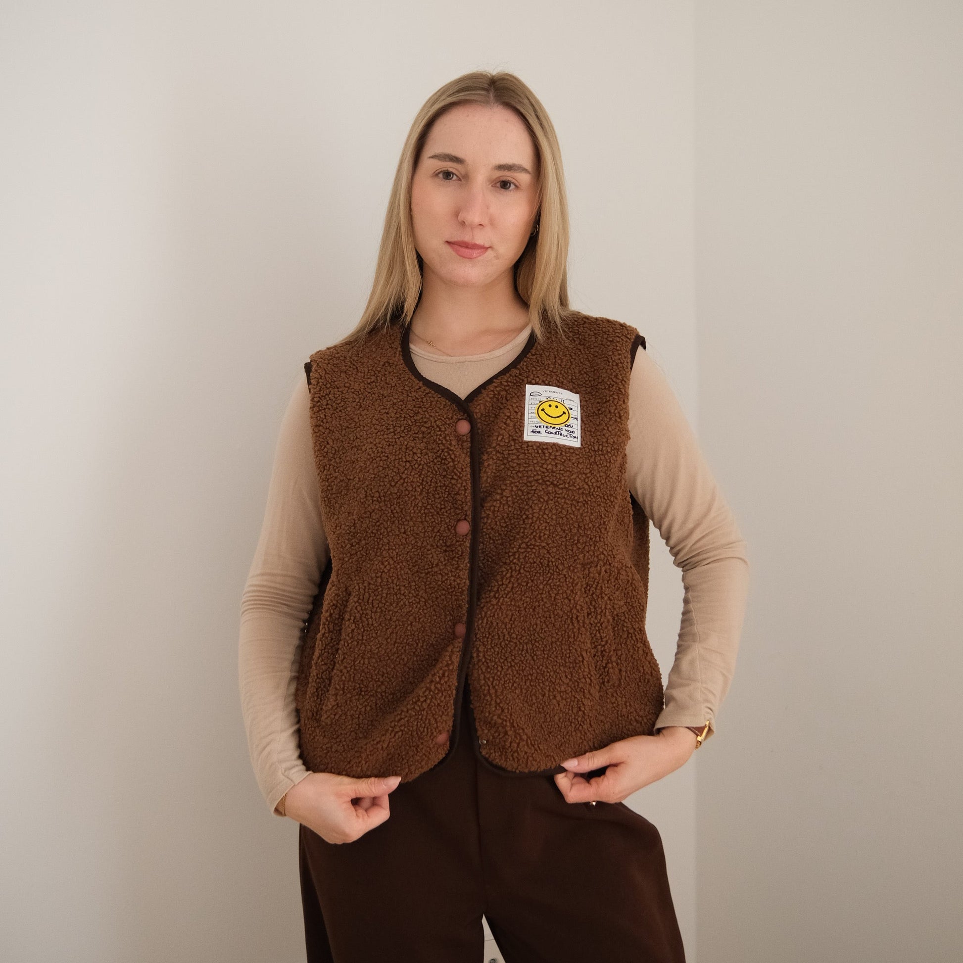 Weste, Winter, warm und gemütlich